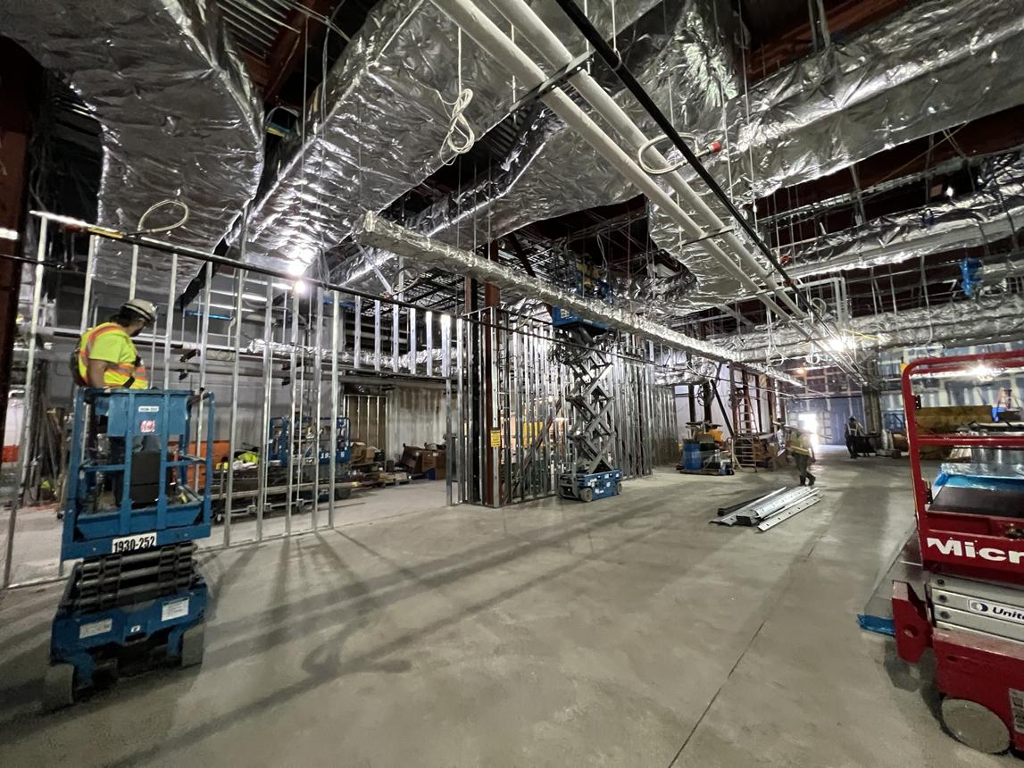 HVAC installation works
