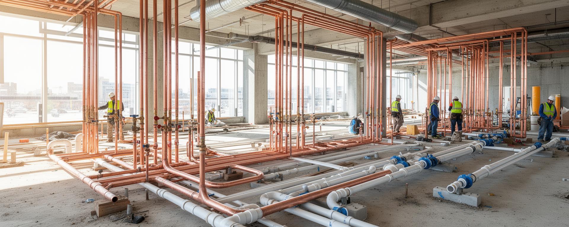Plumbing installation works